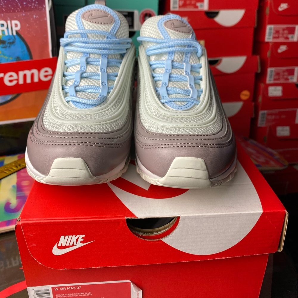 🆕 - Nike - Air Max 97 - Spurce Aurora - W 8 - Picture 2 of 8